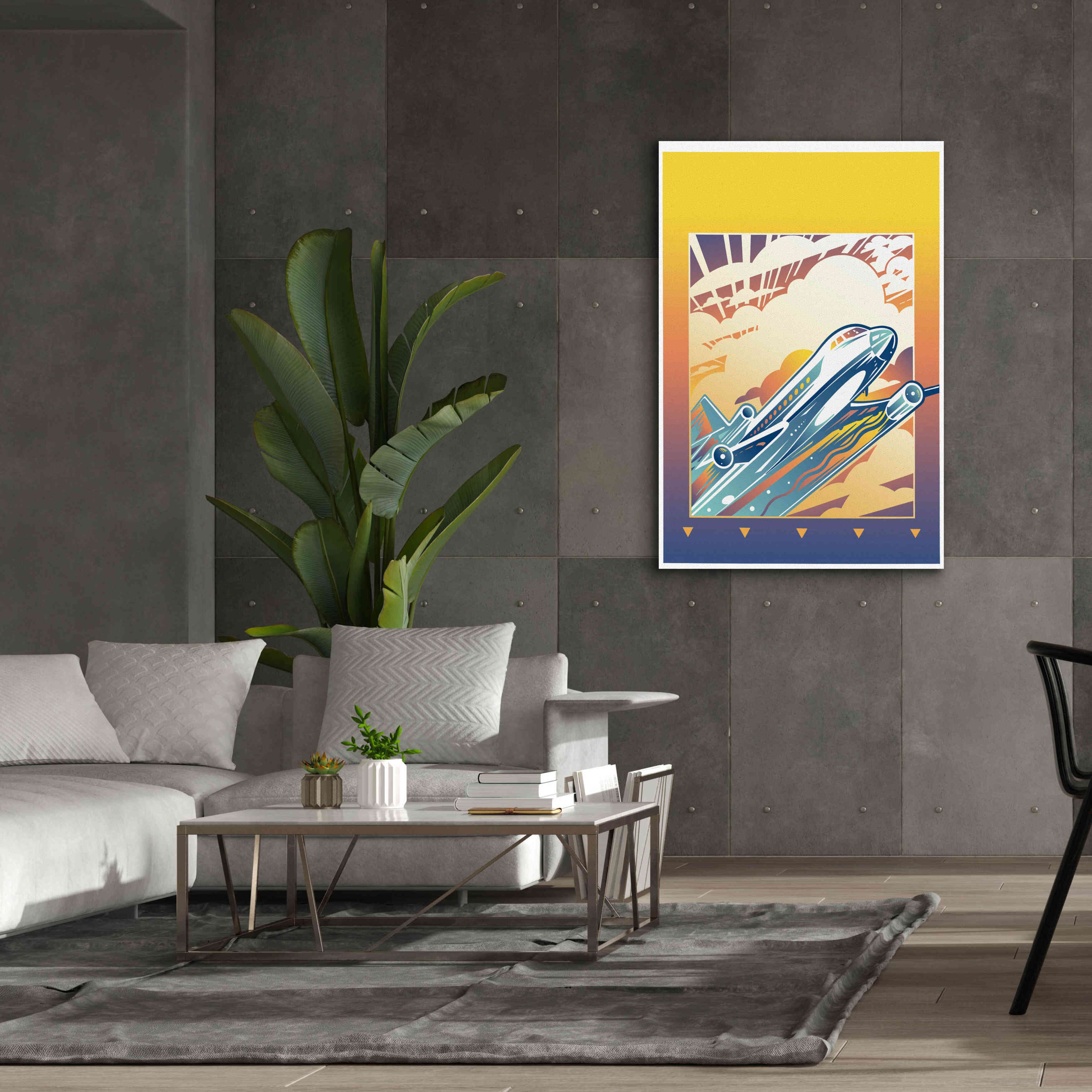 'Airlift' by David Chestnutt, Giclee Canvas Wall Art,40 x 60
