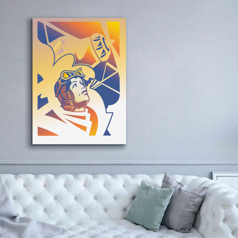 Image of 'Amelia Erhart' by David Chestnutt, Giclee Canvas Wall Art,40 x 54