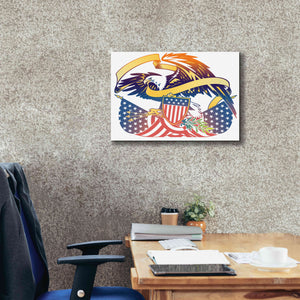 'American Eagle' by David Chestnutt, Giclee Canvas Wall Art,24 x 20