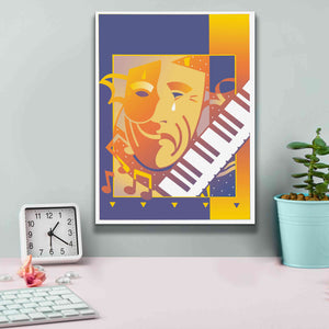 'Arts And Music' by David Chestnutt, Giclee Canvas Wall Art,12 x 16