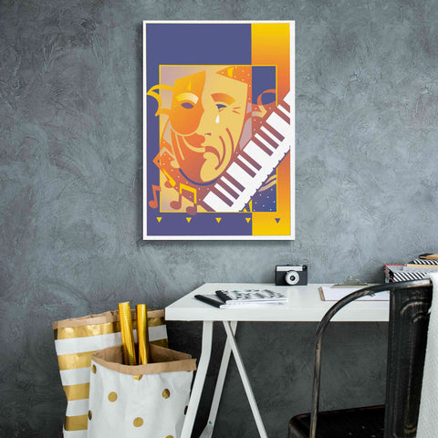 Image of 'Arts And Music' by David Chestnutt, Giclee Canvas Wall Art,18 x 26