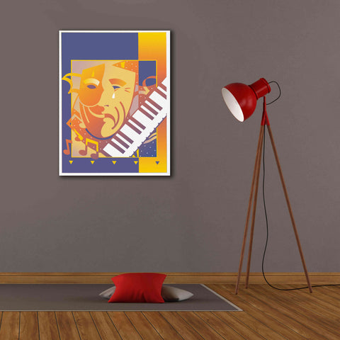Image of 'Arts And Music' by David Chestnutt, Giclee Canvas Wall Art,26 x 34