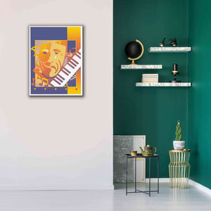 'Arts And Music' by David Chestnutt, Giclee Canvas Wall Art,26 x 34