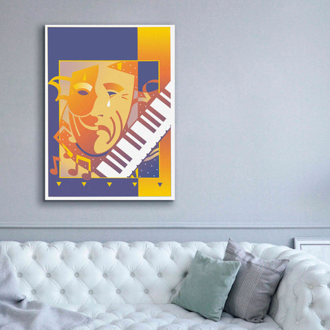 Image of 'Arts And Music' by David Chestnutt, Giclee Canvas Wall Art,40 x 54