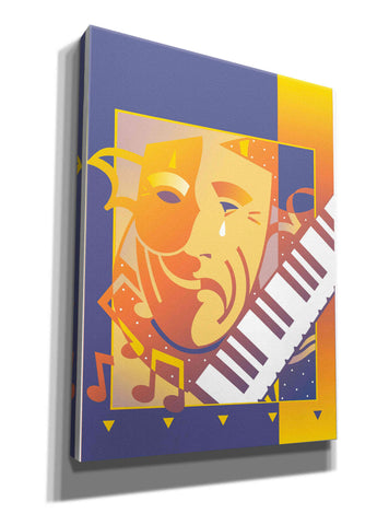 Image of 'Arts And Music' by David Chestnutt, Giclee Canvas Wall Art