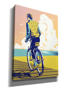 'Beach Bike' by David Chestnutt, Giclee Canvas Wall Art