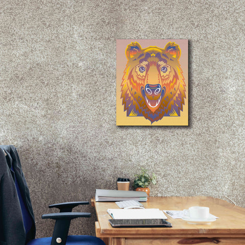 Image of 'Bear' by David Chestnutt, Giclee Canvas Wall Art,20 x 24