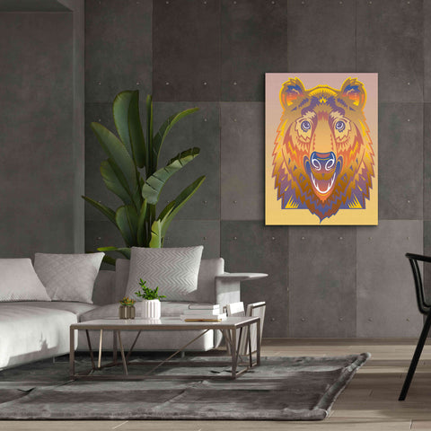 Image of 'Bear' by David Chestnutt, Giclee Canvas Wall Art,40 x 54