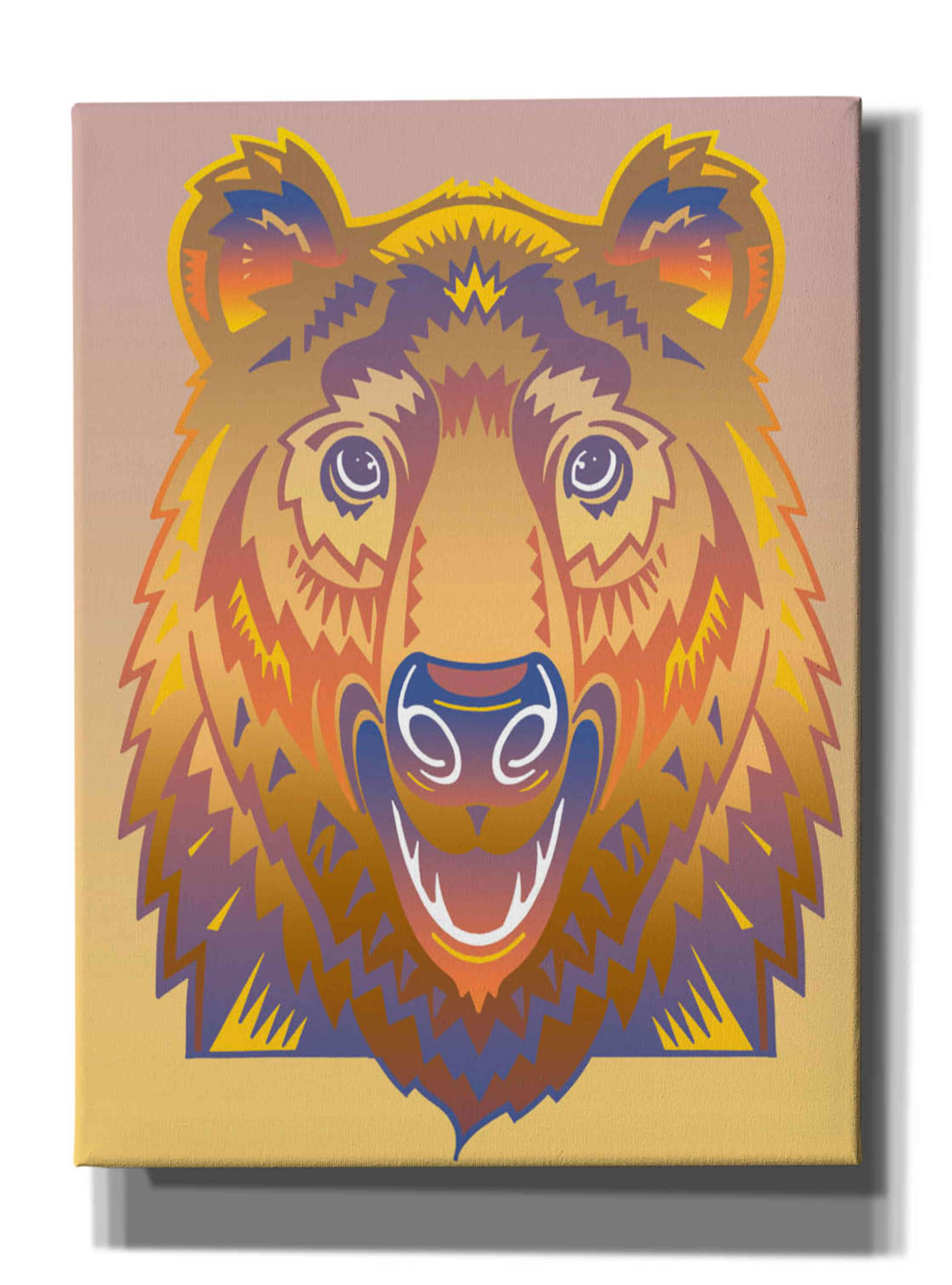 'Bear' by David Chestnutt, Giclee Canvas Wall Art