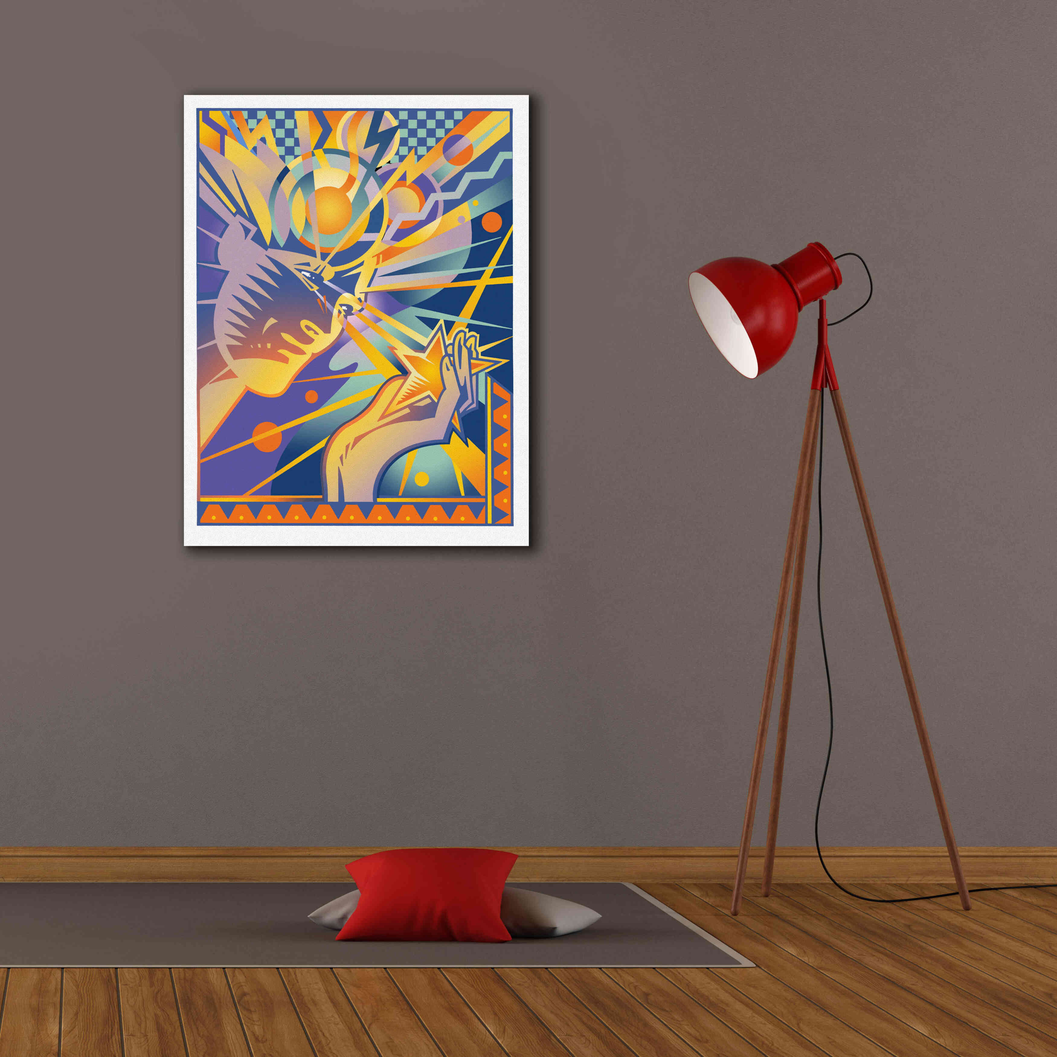 'Brainstorm' by David Chestnutt, Giclee Canvas Wall Art,26 x 34