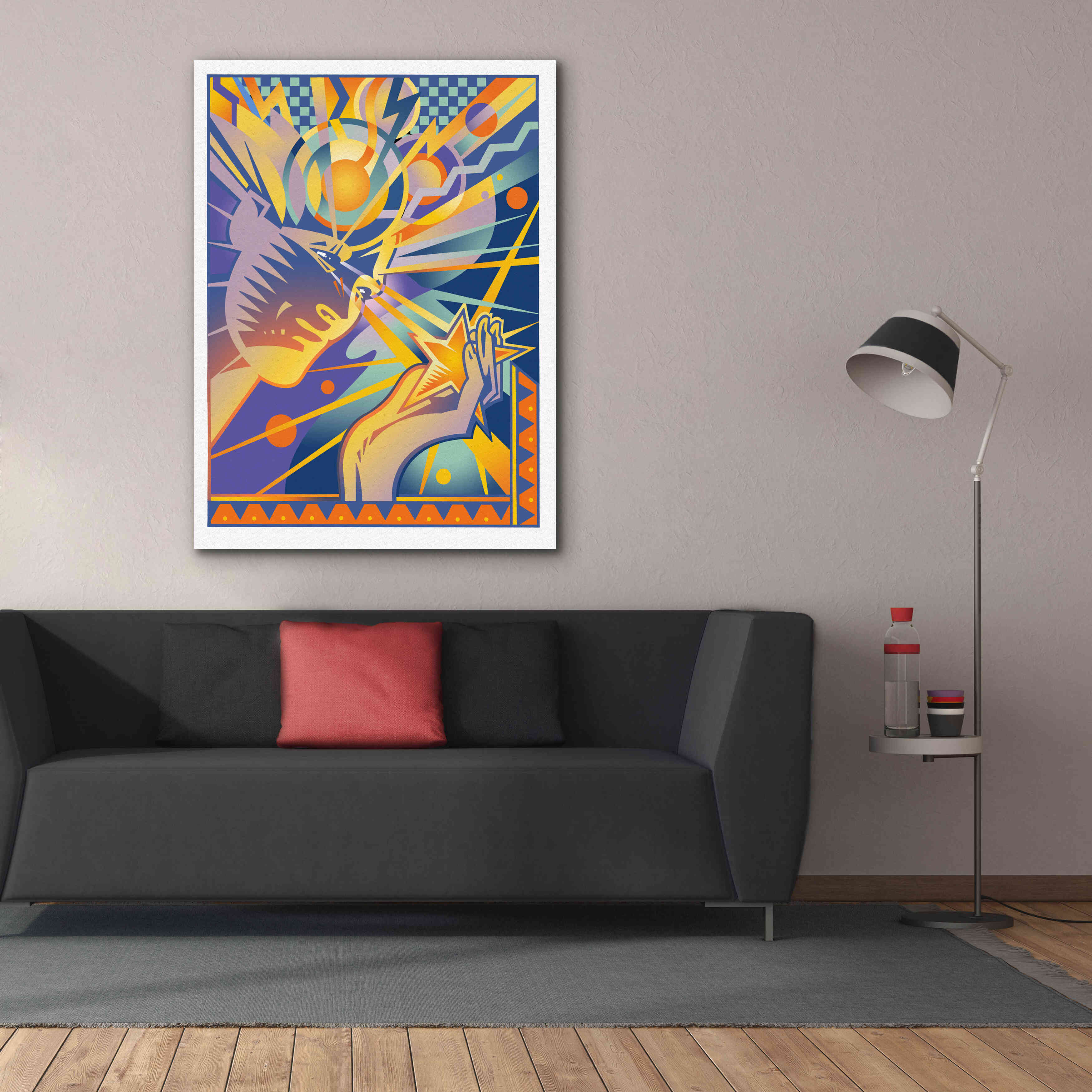 'Brainstorm' by David Chestnutt, Giclee Canvas Wall Art,40 x 54