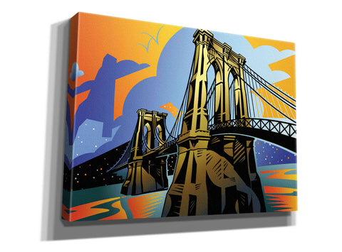 Image of 'Brooklyn Bridge' by David Chestnutt, Giclee Canvas Wall Art