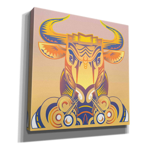 Image of 'Bull' by David Chestnutt, Giclee Canvas Wall Art