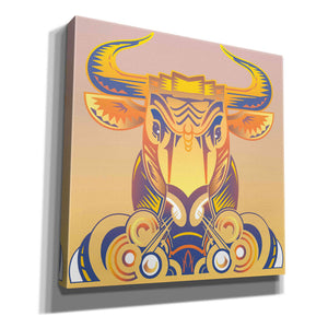 'Bull' by David Chestnutt, Giclee Canvas Wall Art