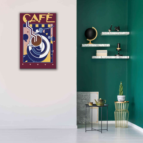 Image of 'Cafe' by David Chestnutt, Giclee Canvas Wall Art,26 x 40