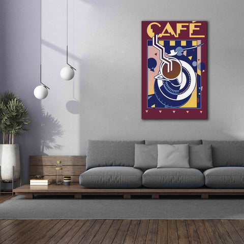 Image of 'Cafe' by David Chestnutt, Giclee Canvas Wall Art,40 x 60