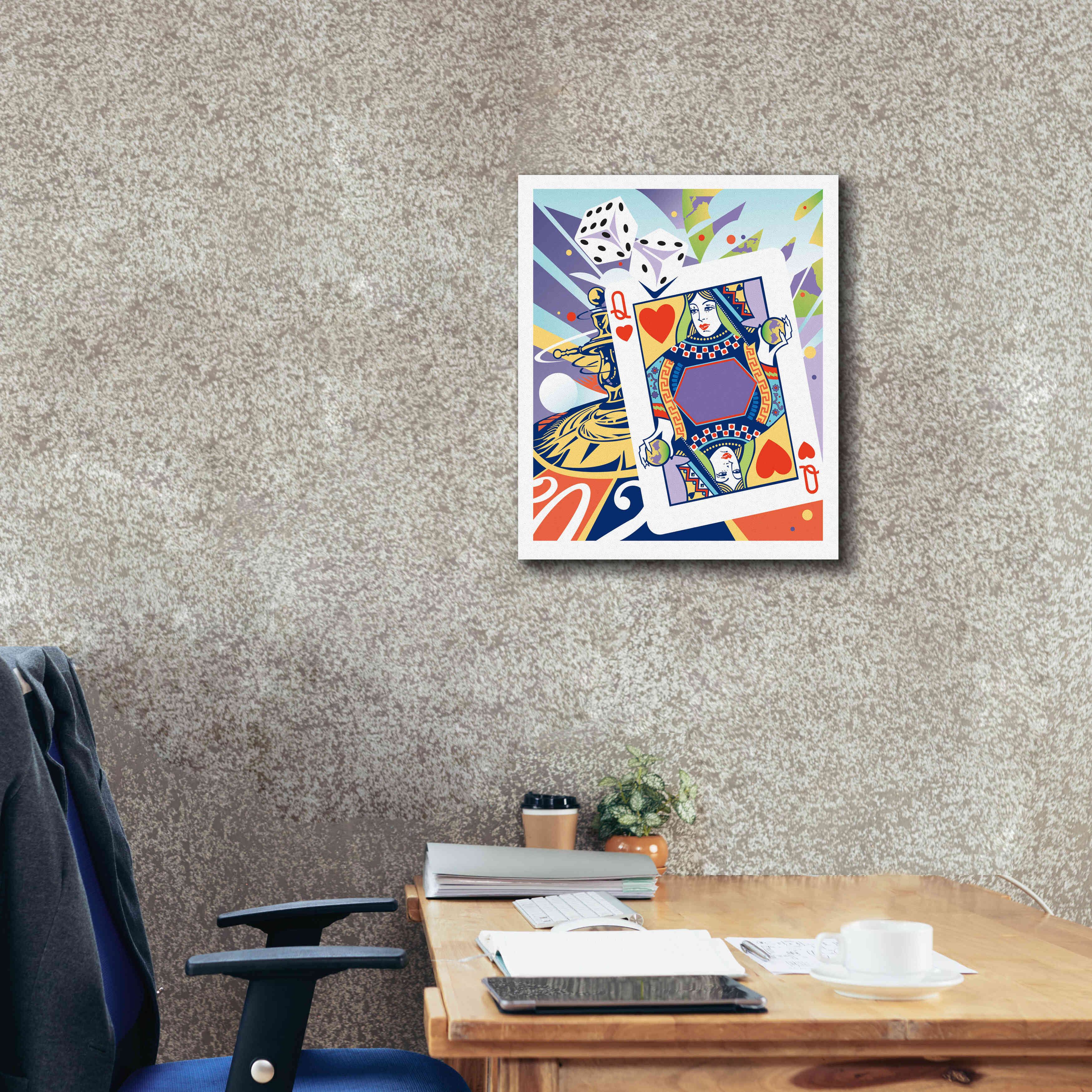 'Casino' by David Chestnutt, Giclee Canvas Wall Art,20 x 24