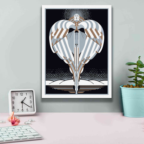 Image of 'Christmas Angel' by David Chestnutt, Giclee Canvas Wall Art,12 x 16