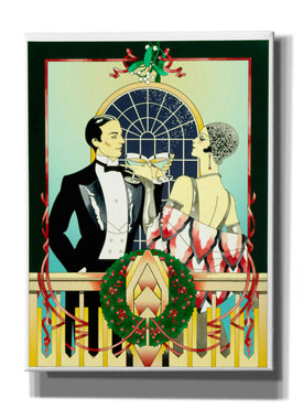 'Christmas Toast' by David Chestnutt, Giclee Canvas Wall Art