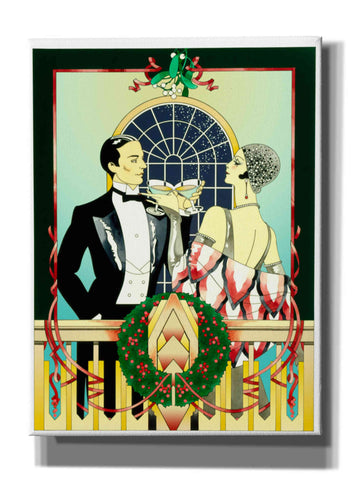 Image of 'Christmas Toast' by David Chestnutt, Giclee Canvas Wall Art