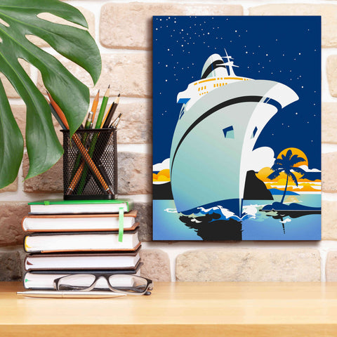 Image of 'Cruise Cover' by David Chestnutt, Giclee Canvas Wall Art,12 x 16