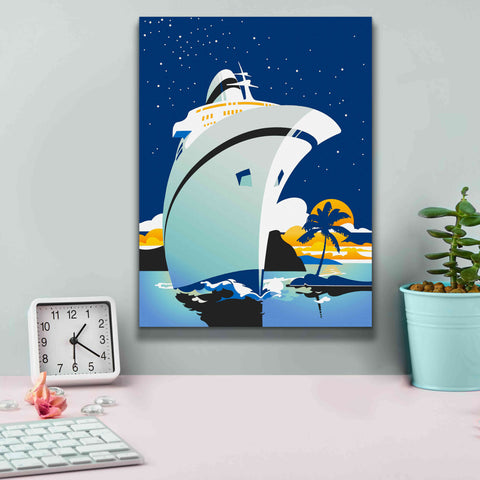 Image of 'Cruise Cover' by David Chestnutt, Giclee Canvas Wall Art,12 x 16