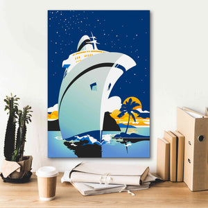 'Cruise Cover' by David Chestnutt, Giclee Canvas Wall Art,18 x 26