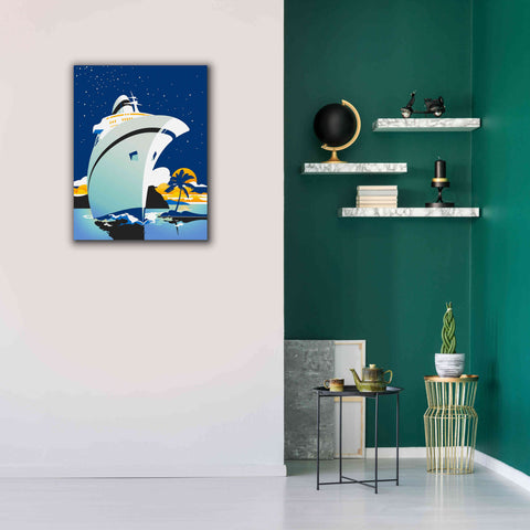 Image of 'Cruise Cover' by David Chestnutt, Giclee Canvas Wall Art,26 x 34