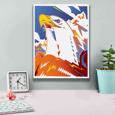 Image of 'Eagle' by David Chestnutt, Giclee Canvas Wall Art,12 x 16
