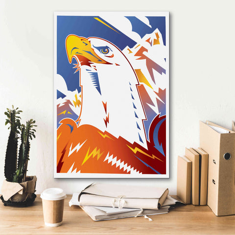 Image of 'Eagle' by David Chestnutt, Giclee Canvas Wall Art,18 x 26