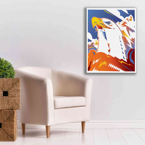 'Eagle' by David Chestnutt, Giclee Canvas Wall Art,26 x 34