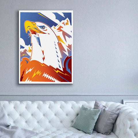Image of 'Eagle' by David Chestnutt, Giclee Canvas Wall Art,40 x 54