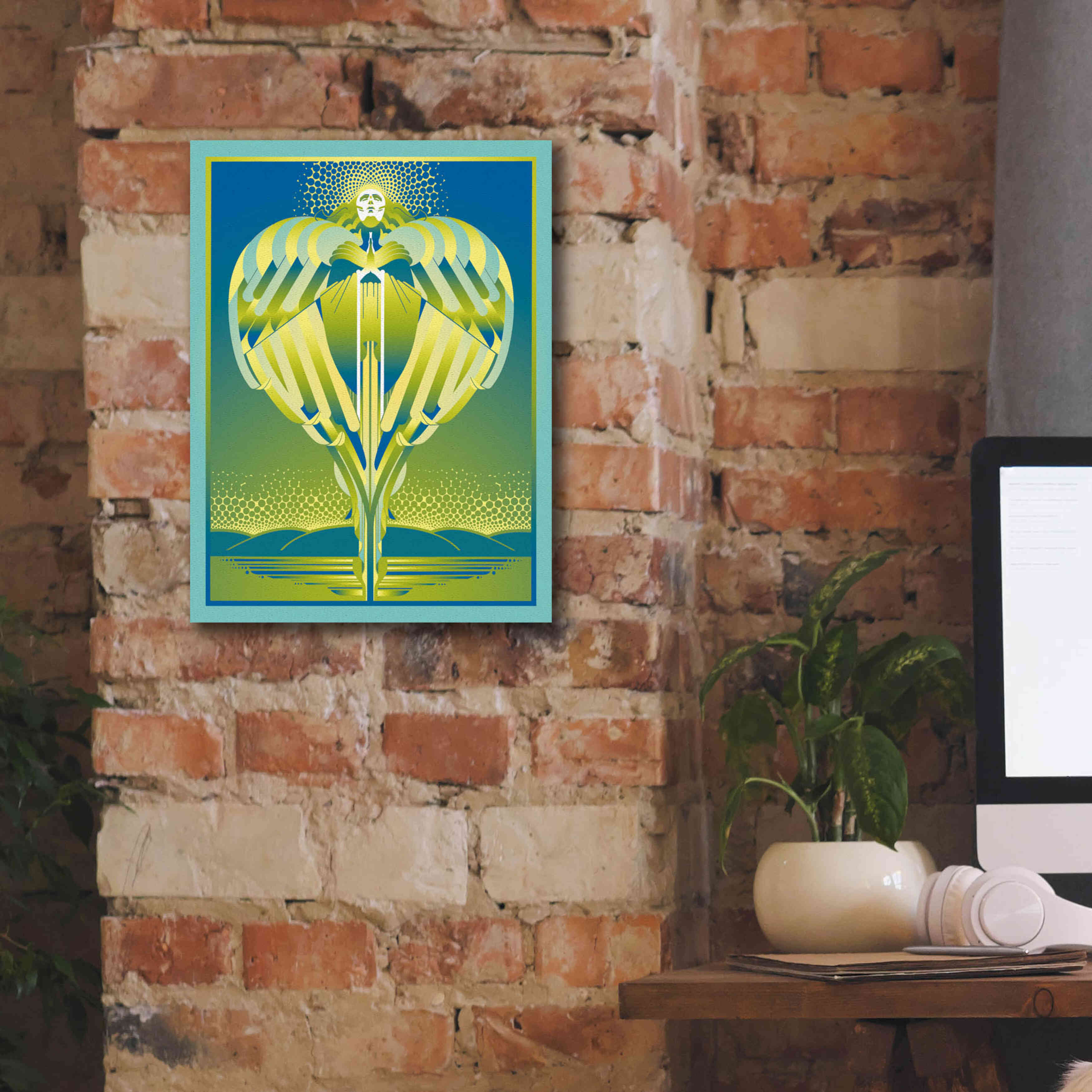 'Earth Angel' by David Chestnutt, Giclee Canvas Wall Art,12 x 16