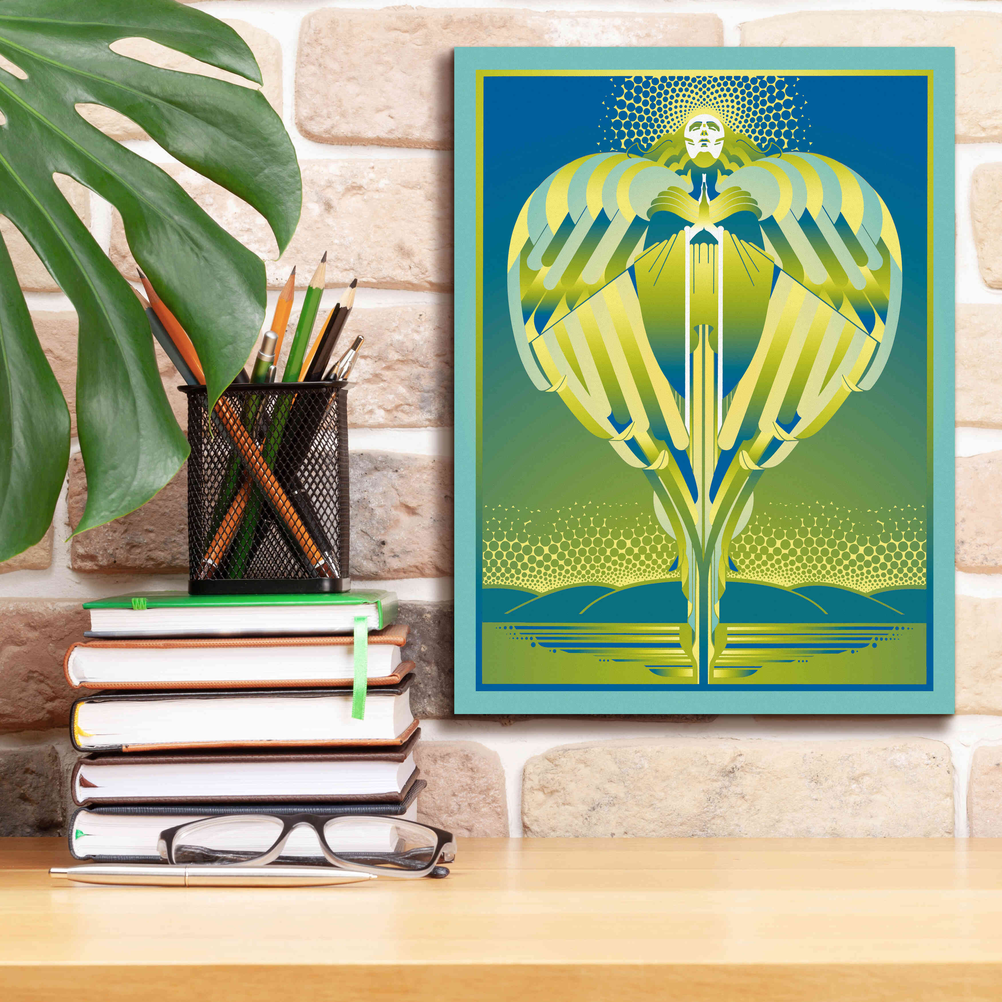 'Earth Angel' by David Chestnutt, Giclee Canvas Wall Art,12 x 16