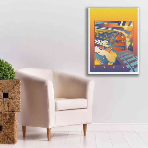 Image of 'Express' by David Chestnutt, Giclee Canvas Wall Art,26 x 34