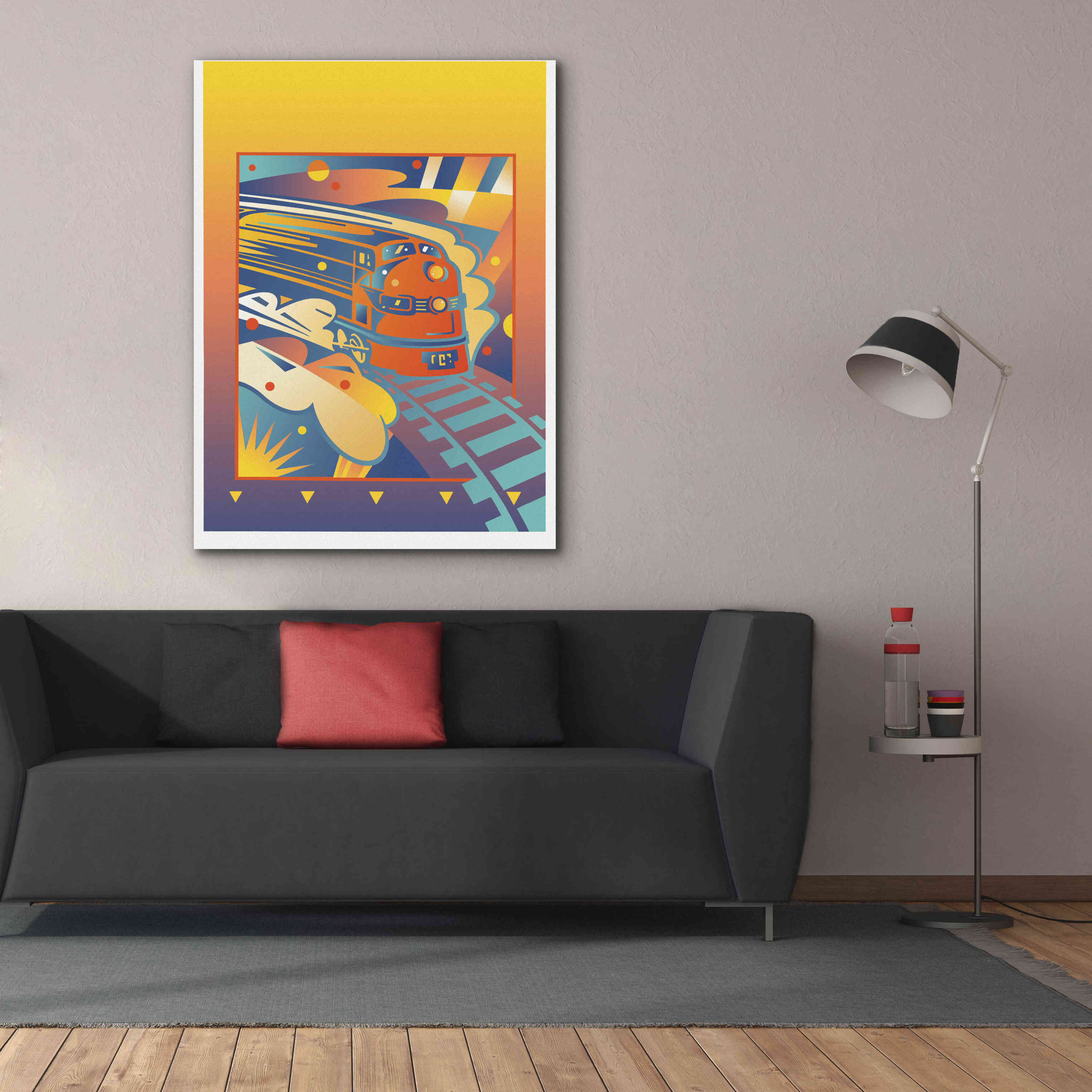 'Express' by David Chestnutt, Giclee Canvas Wall Art,40 x 54