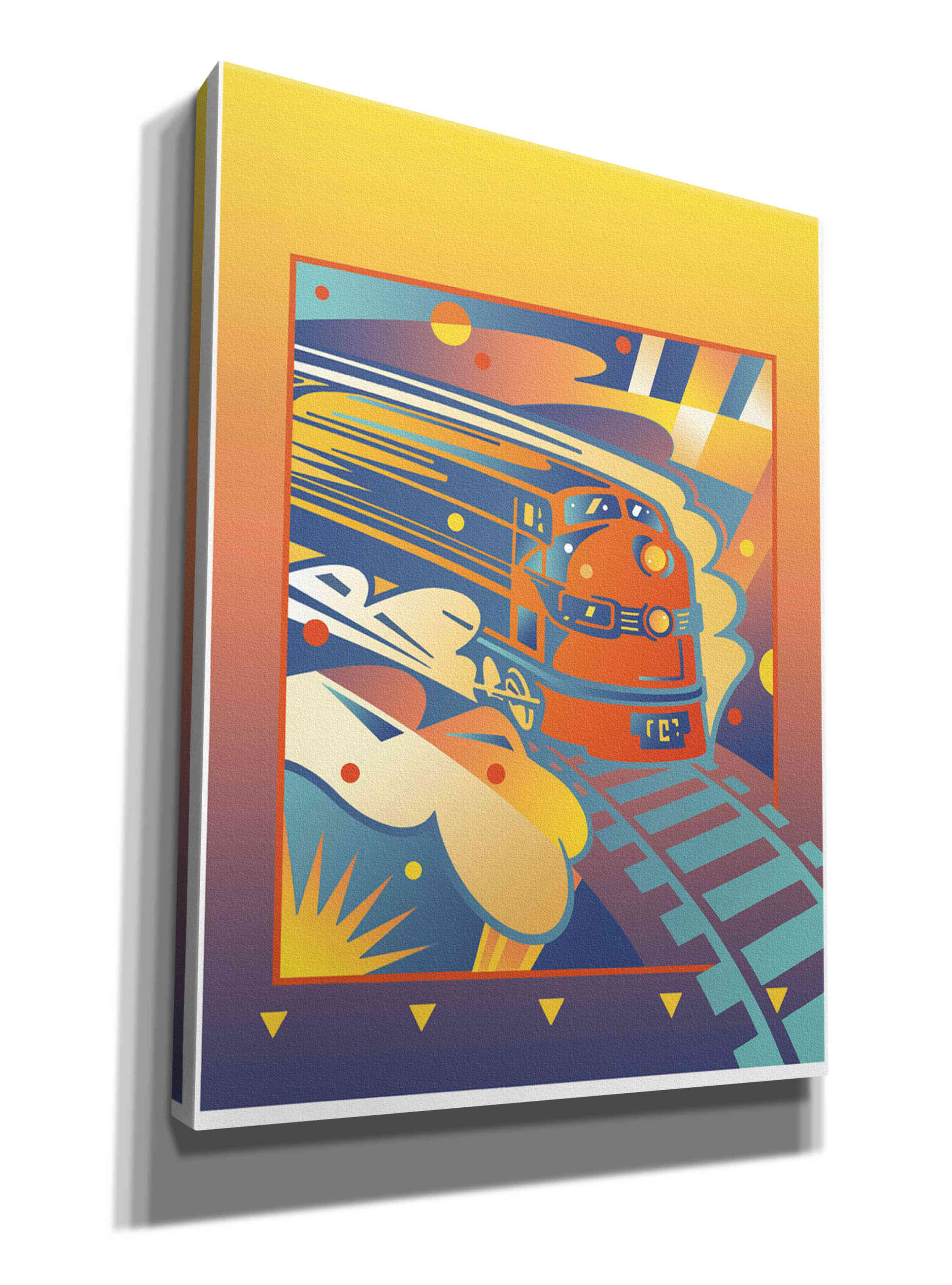 'Express' by David Chestnutt, Giclee Canvas Wall Art