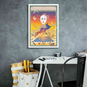 'Fantasy Mask' by David Chestnutt, Giclee Canvas Wall Art,18 x 26