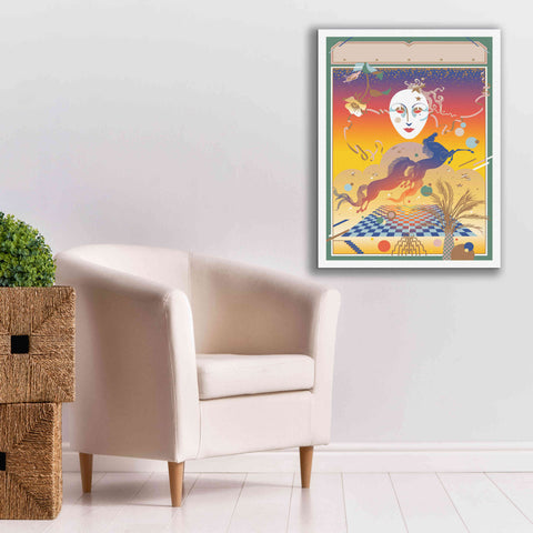 Image of 'Fantasy Mask' by David Chestnutt, Giclee Canvas Wall Art,26 x 34