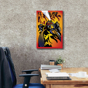 'Firemen' by David Chestnutt, Giclee Canvas Wall Art,18 x 26