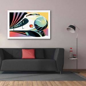 'Japanese High Speed Train' by David Chestnutt, Giclee Canvas Wall Art,60 x 40