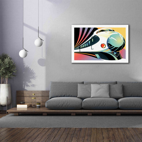 Image of 'Japanese High Speed Train' by David Chestnutt, Giclee Canvas Wall Art,60 x 40