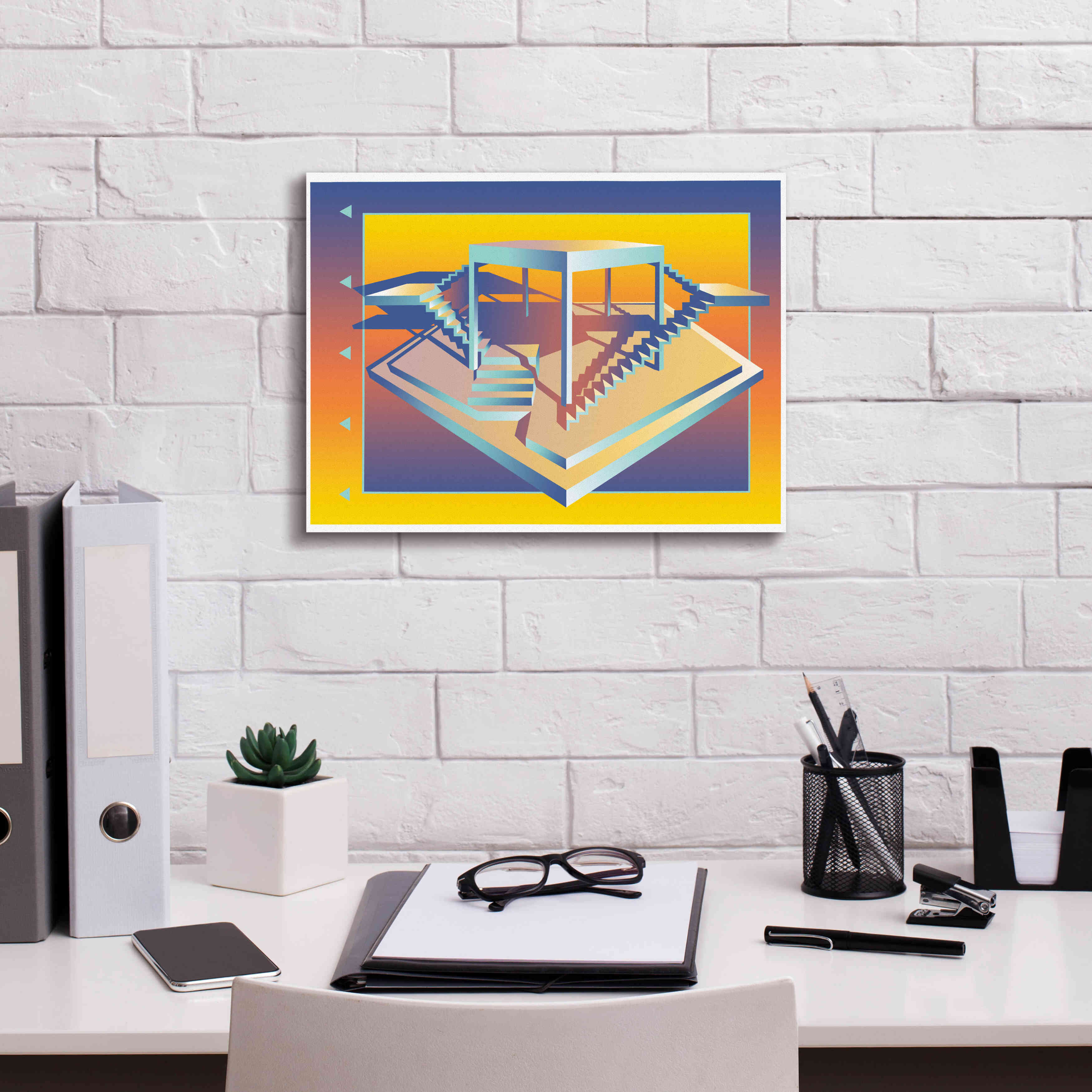 'Life Is But A Stage' by David Chestnutt, Giclee Canvas Wall Art,16 x 12