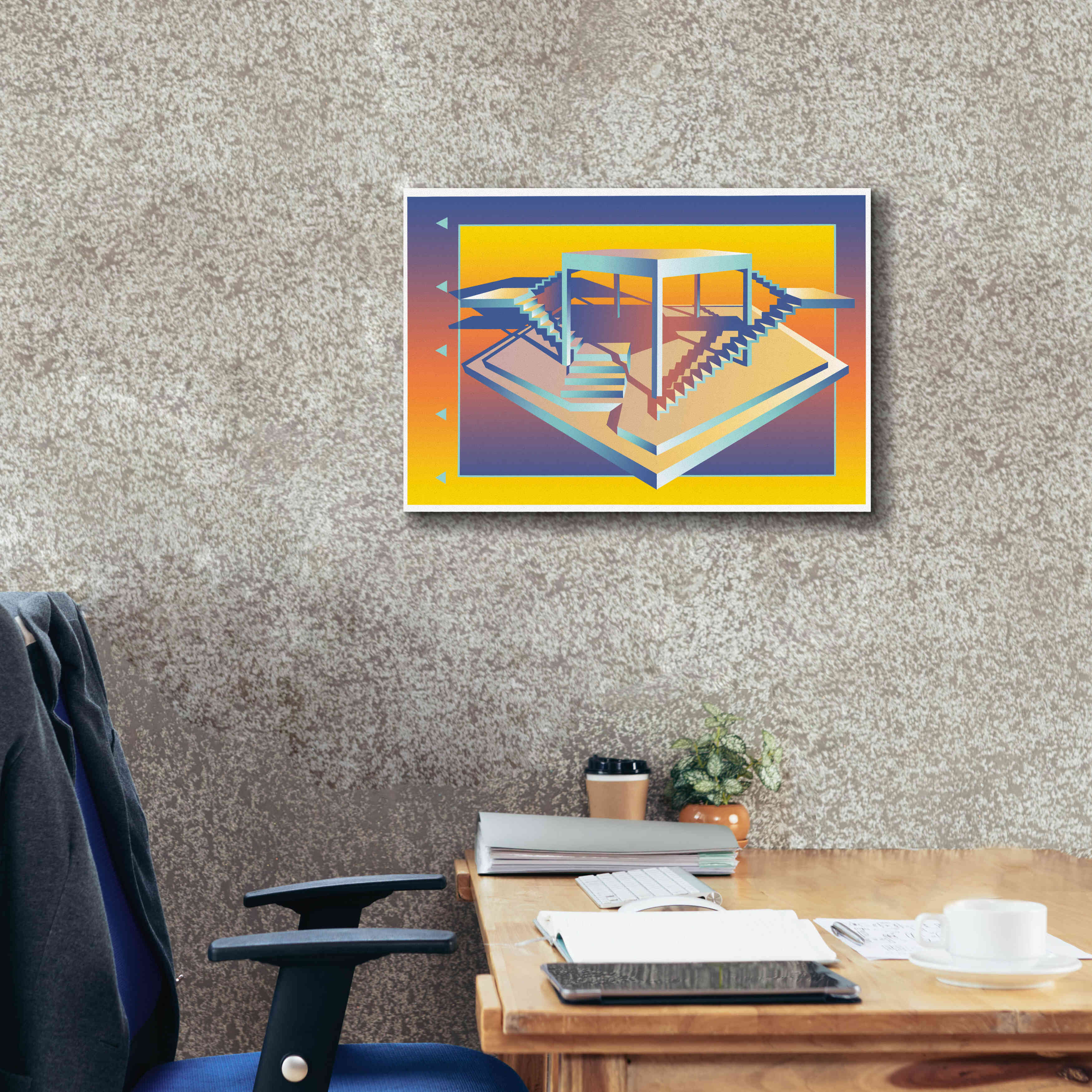 'Life Is But A Stage' by David Chestnutt, Giclee Canvas Wall Art,26 x 18