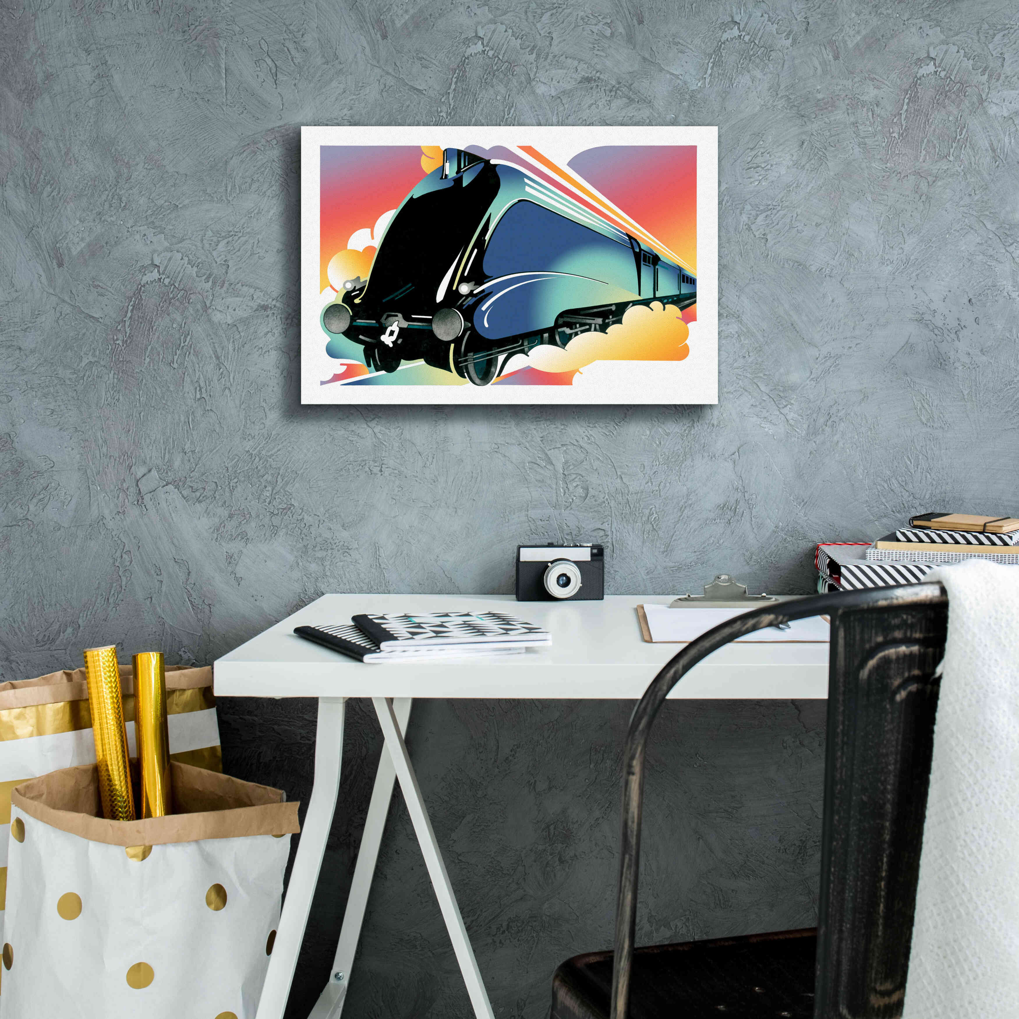 'Mallard' by David Chestnutt, Giclee Canvas Wall Art,18 x 12