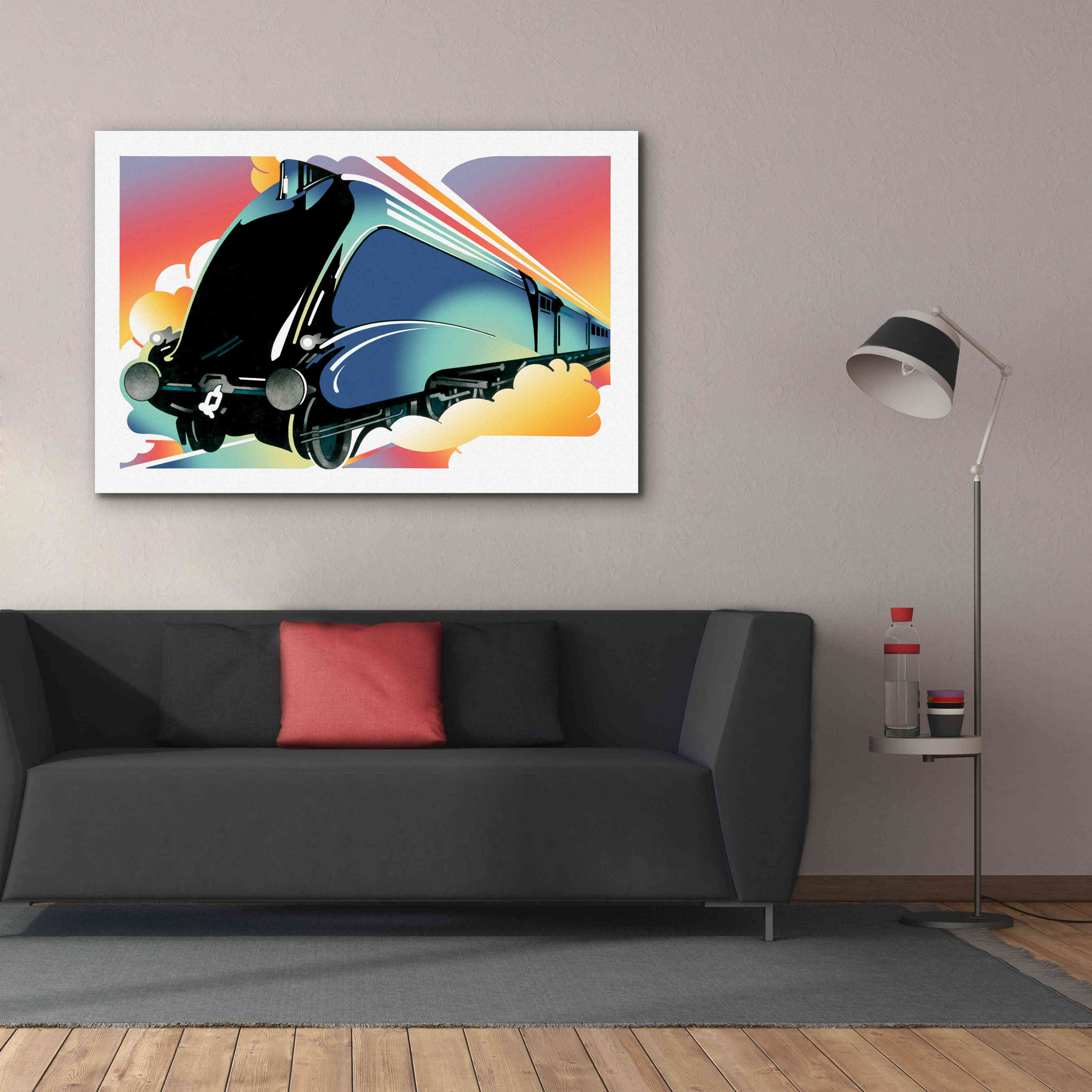 'Mallard' by David Chestnutt, Giclee Canvas Wall Art,60 x 40