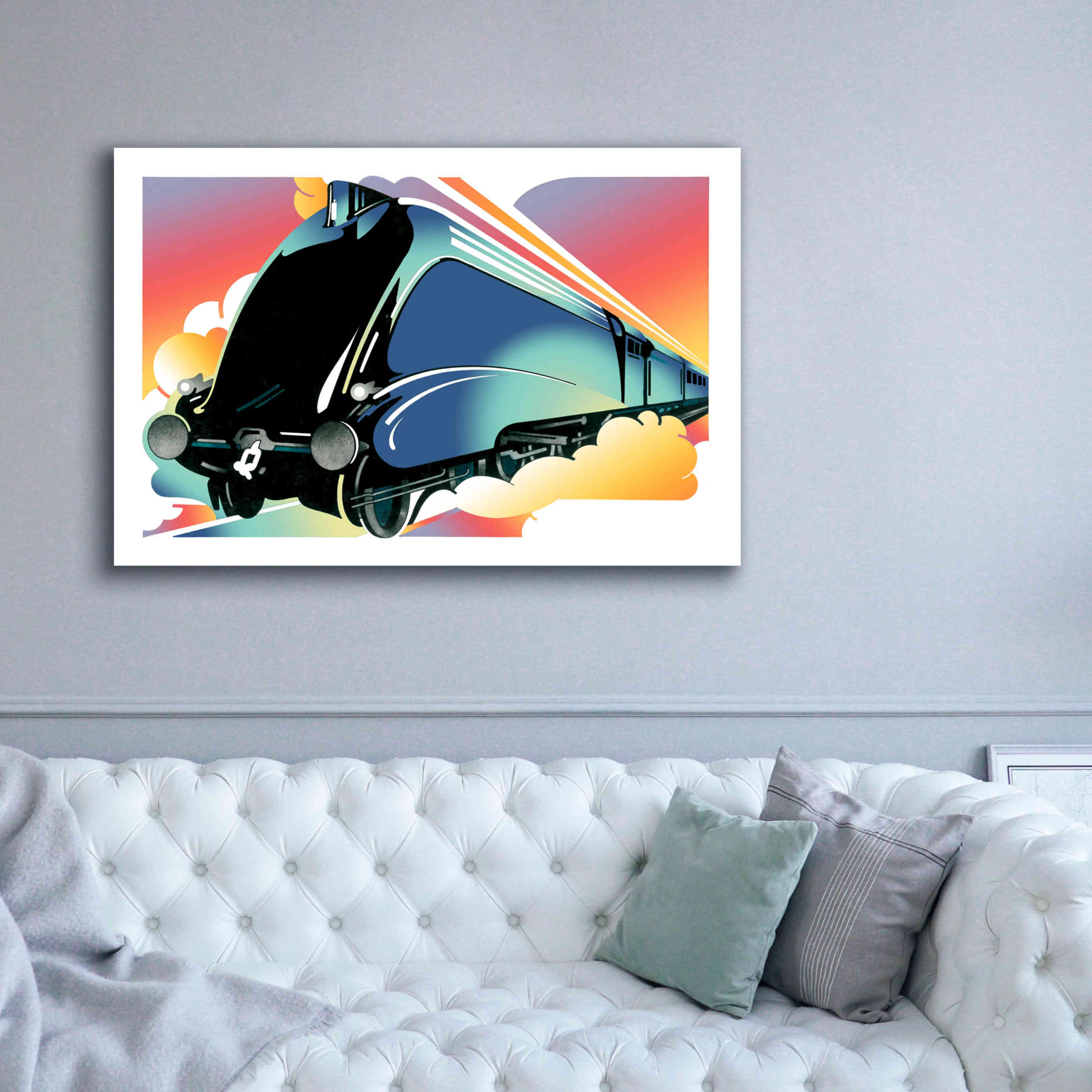 'Mallard' by David Chestnutt, Giclee Canvas Wall Art,60 x 40