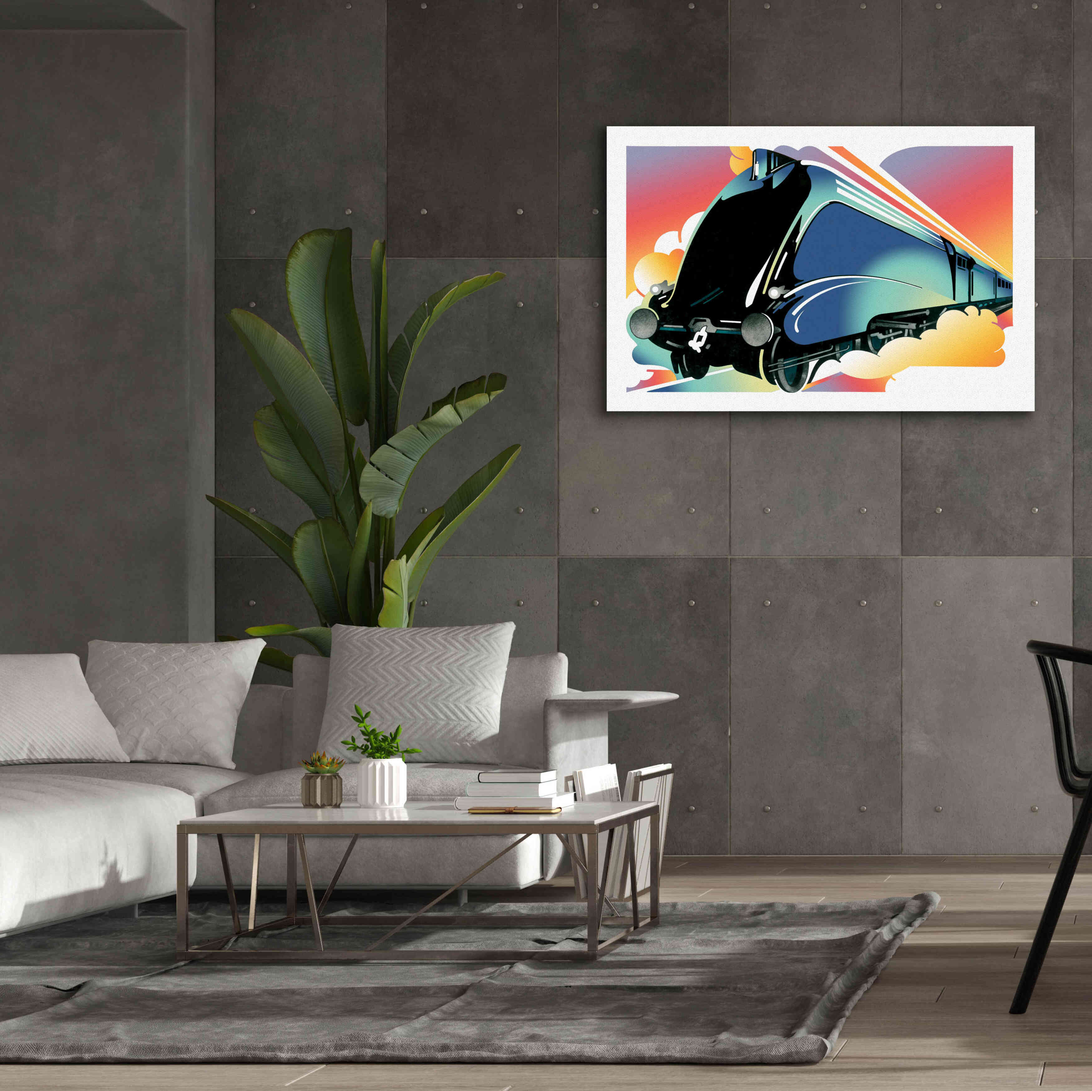 'Mallard' by David Chestnutt, Giclee Canvas Wall Art,60 x 40