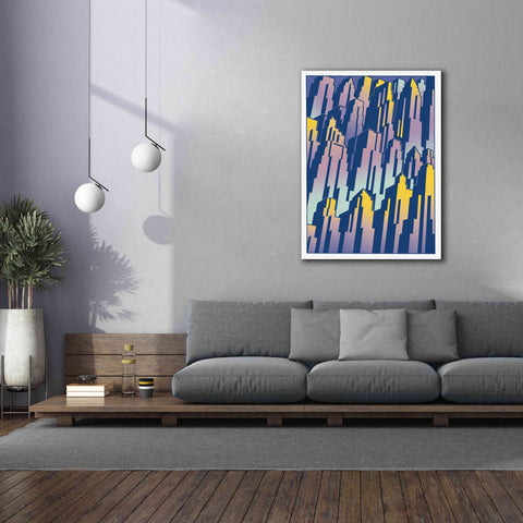 Image of 'New Cityscape Grad' by David Chestnutt, Giclee Canvas Wall Art,40 x 54