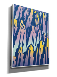 'New Cityscape Grad' by David Chestnutt, Giclee Canvas Wall Art